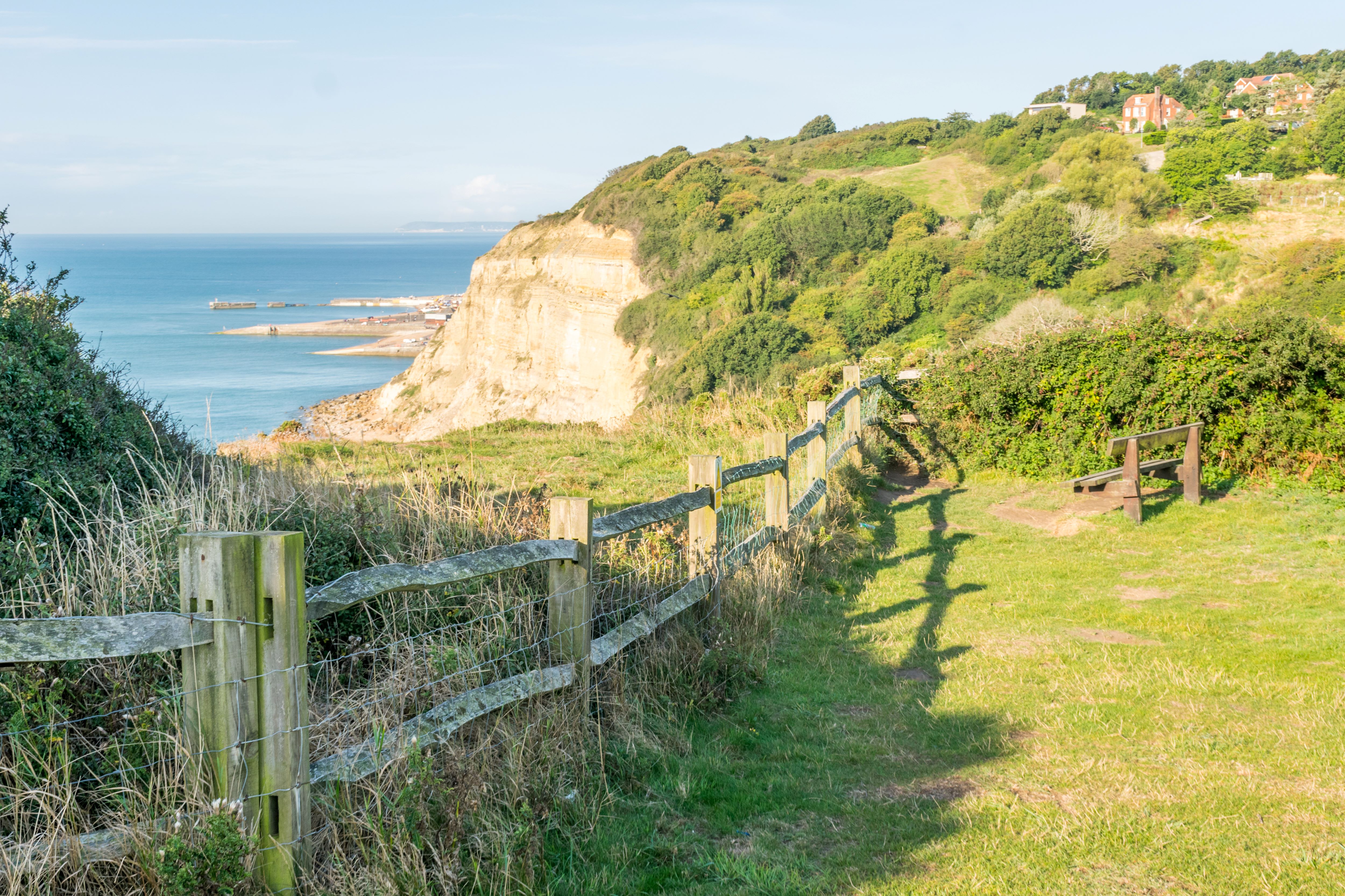 Hastings Country Park by the coast